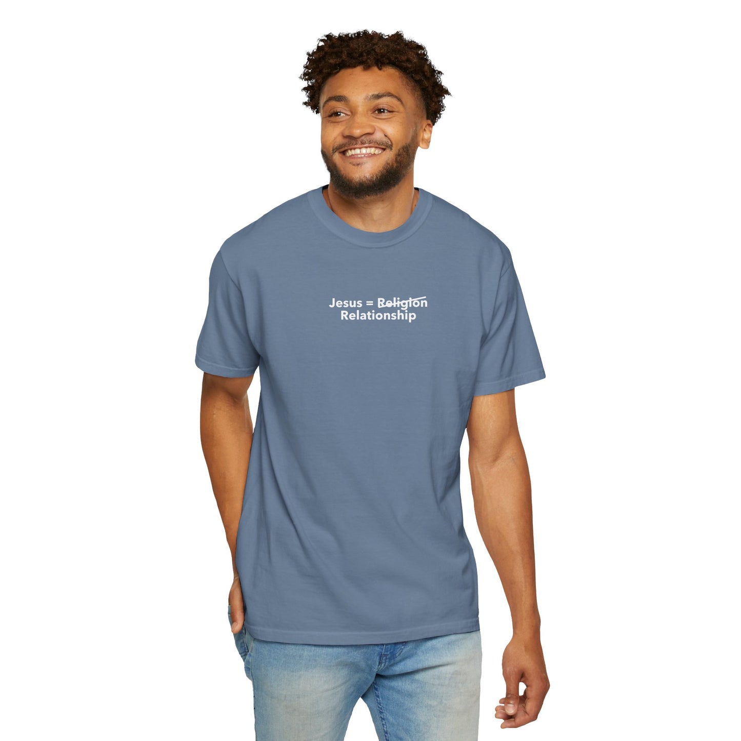 "Religion Says But Jesus Says" T-Shirt