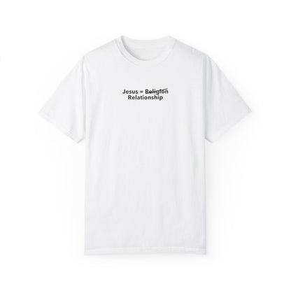 "Religion Says But Jesus Says" T-Shirt